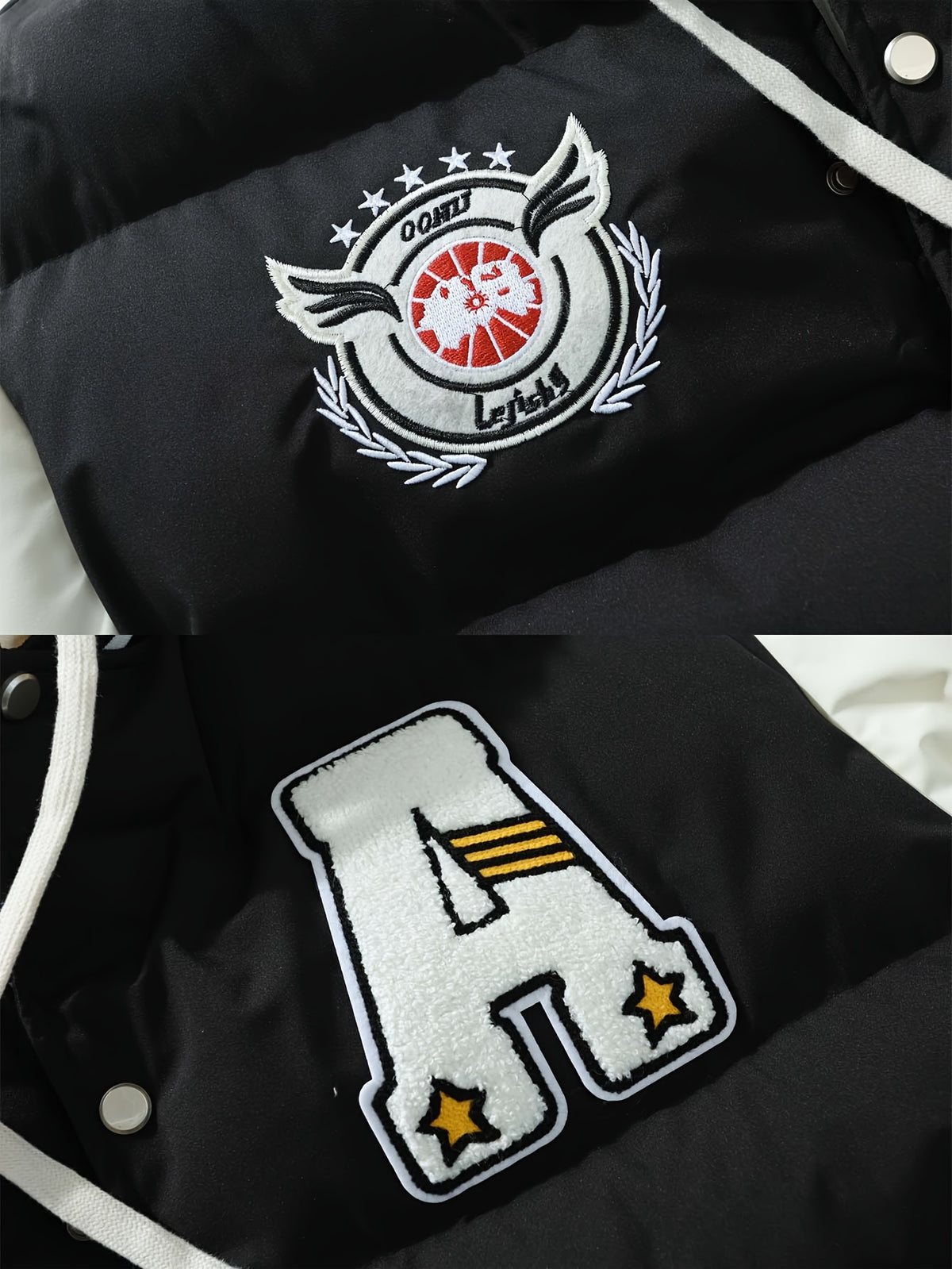 Veste pour homme, à capuche, noir/l