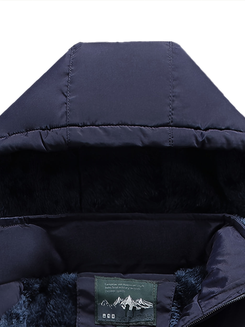 Manteau pour homme, à capuche, modele 7