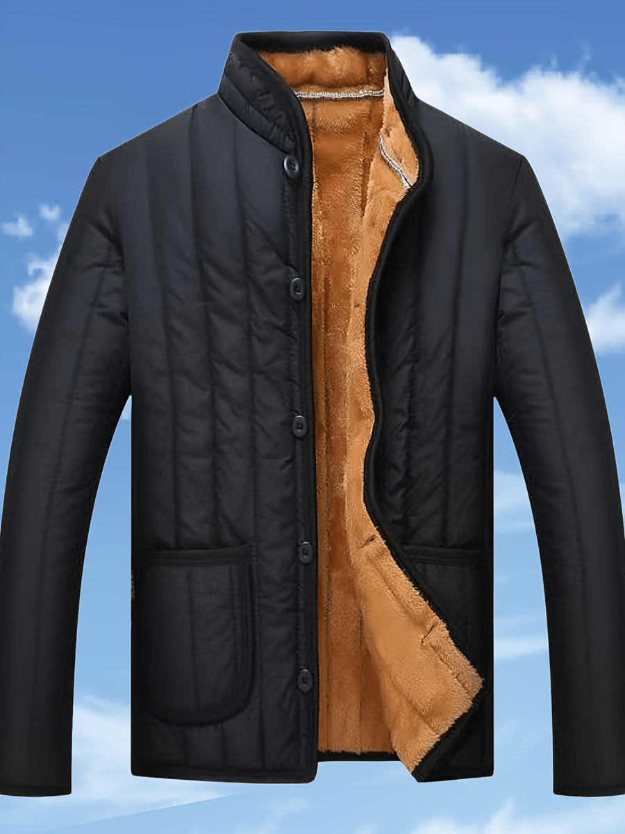 Manteau matelassé, à col montant, modele 2, détail du vêtement