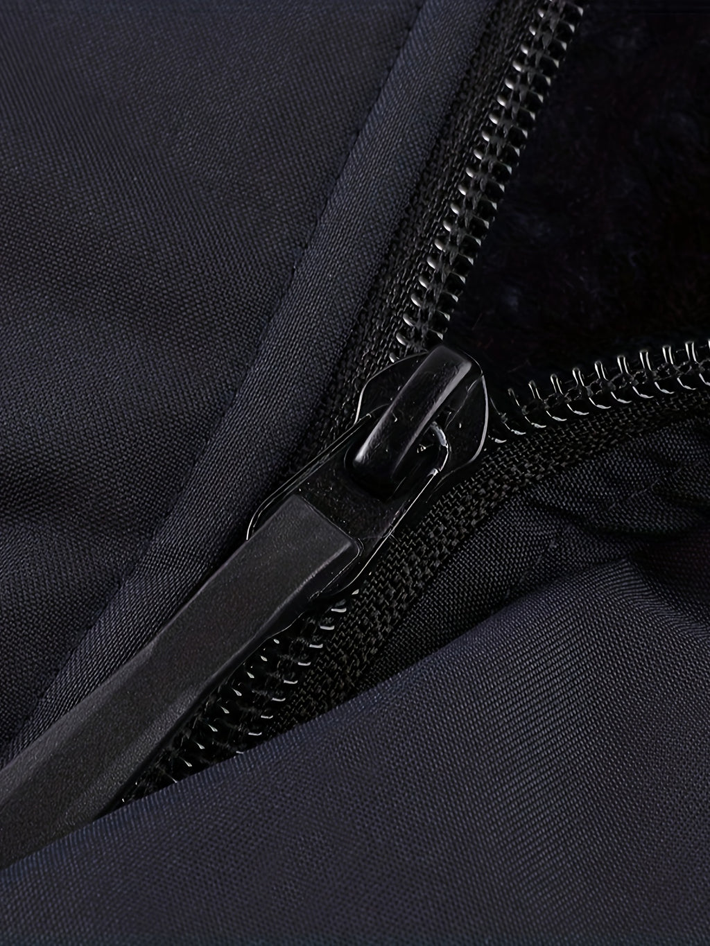 Veste matelassée pour homme, polaire, à capuche