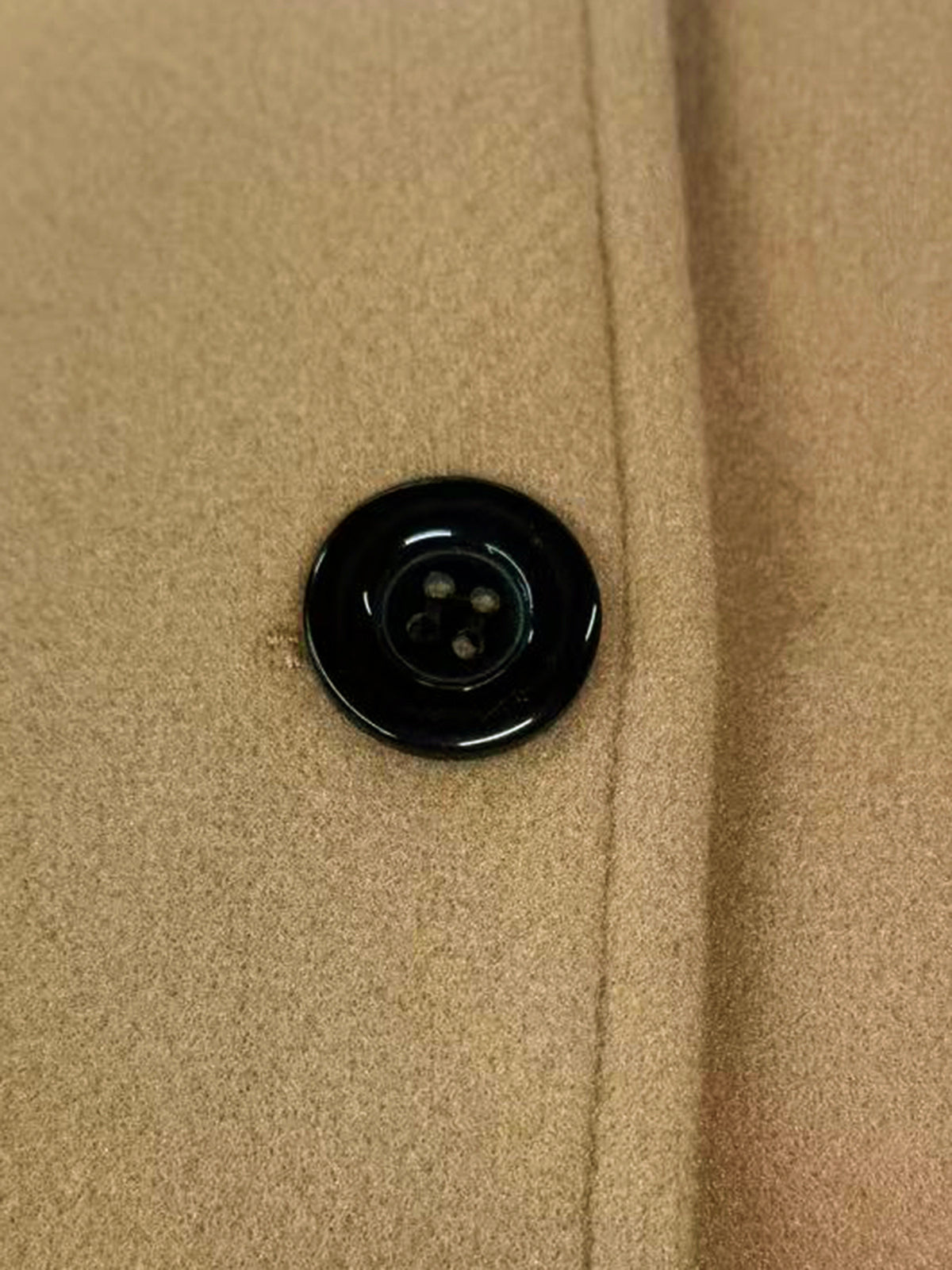 Manteau long pour homme, à revers, gris foncé