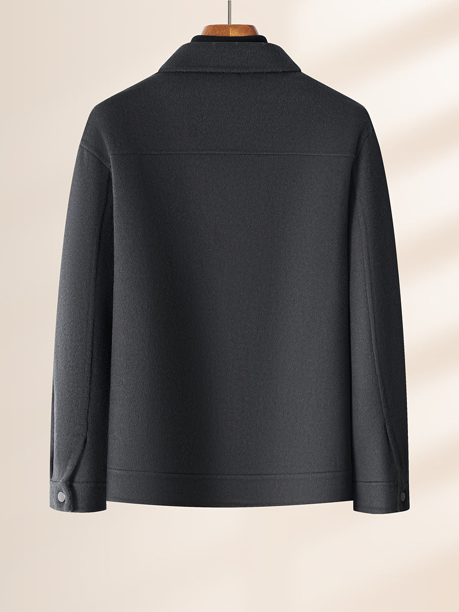 Veste en laine, 70,5 % laine, à revers, photo 11
