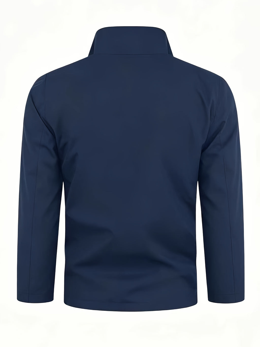Veste pour homme, coupe-vent, à col montant, bleu royal
