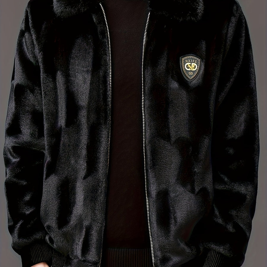 Manteau, à carreaux, à revers, noir, coloris noir, détail