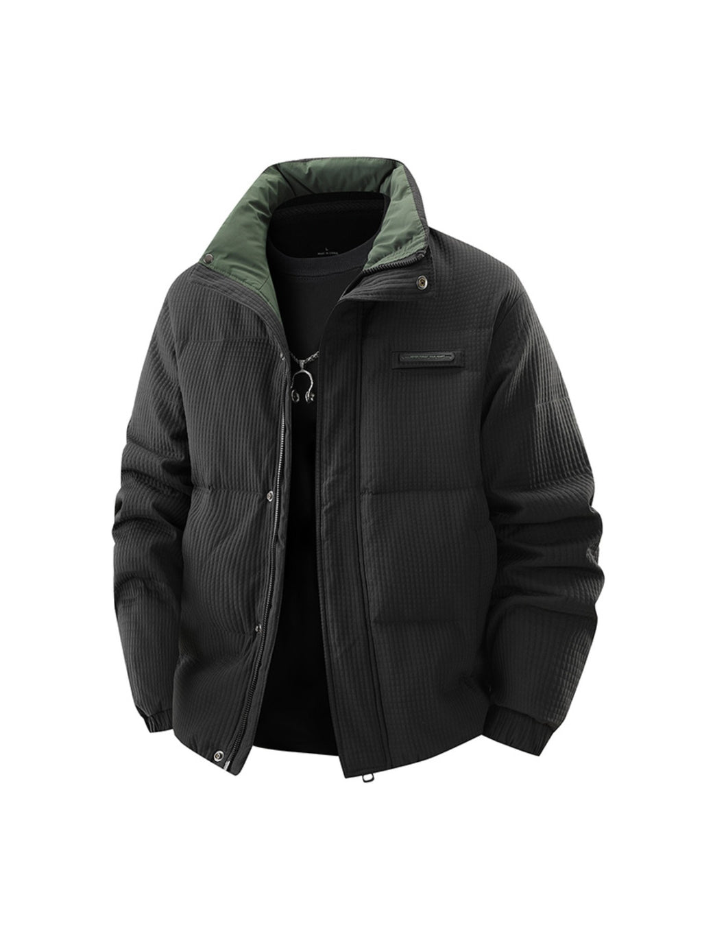 Veste matelassée pour homme, à capuche, modele 6