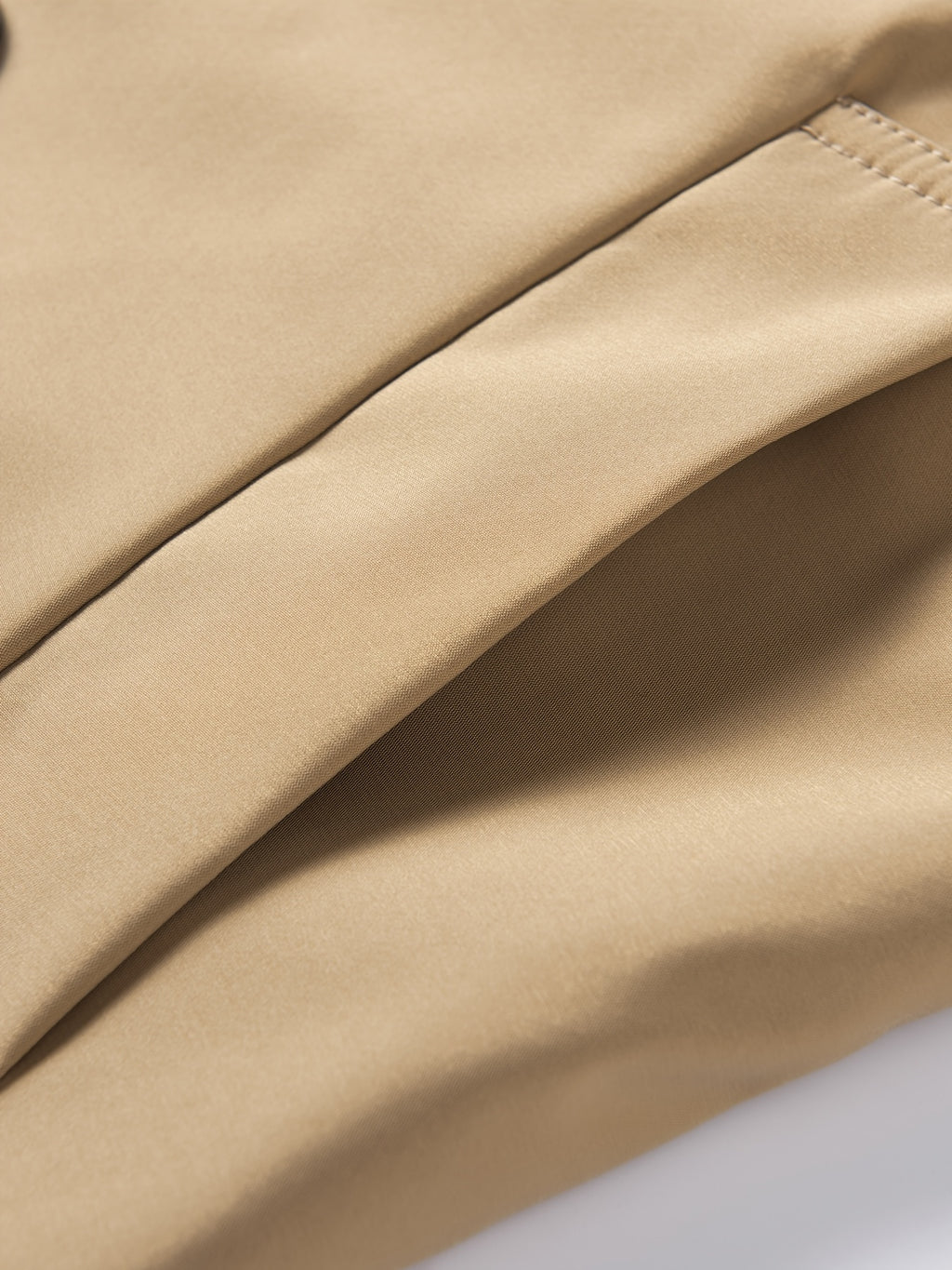 Trench long pour homme, coupe-vent, à revers
