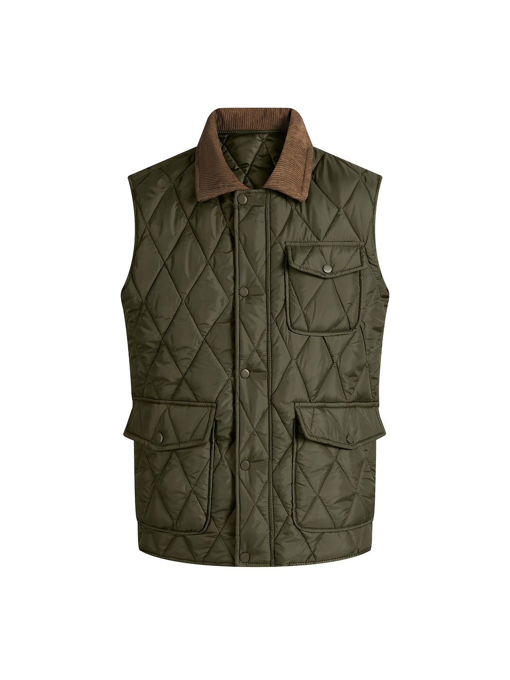 Manteau matelassé long, coupe-vent, à revers, photo 13