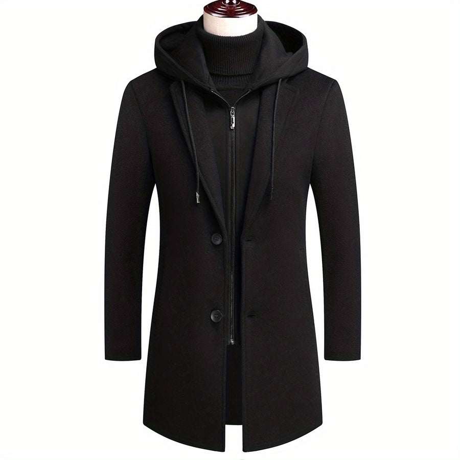 Manteau en laine, 30 % laine, à revers, photo 17