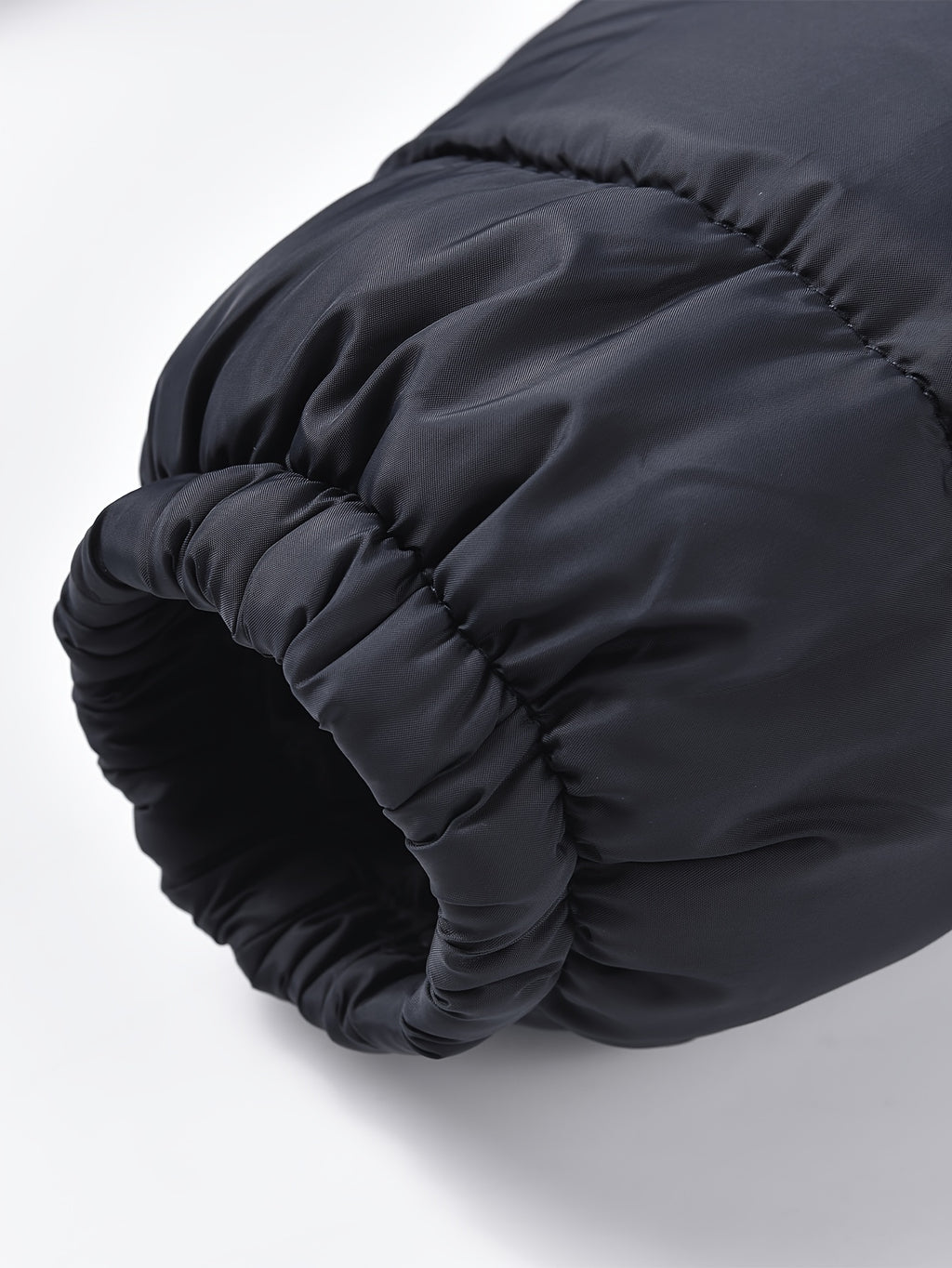 Manteau matelassé pour homme, coupe-vent, à capuche, bleu marine