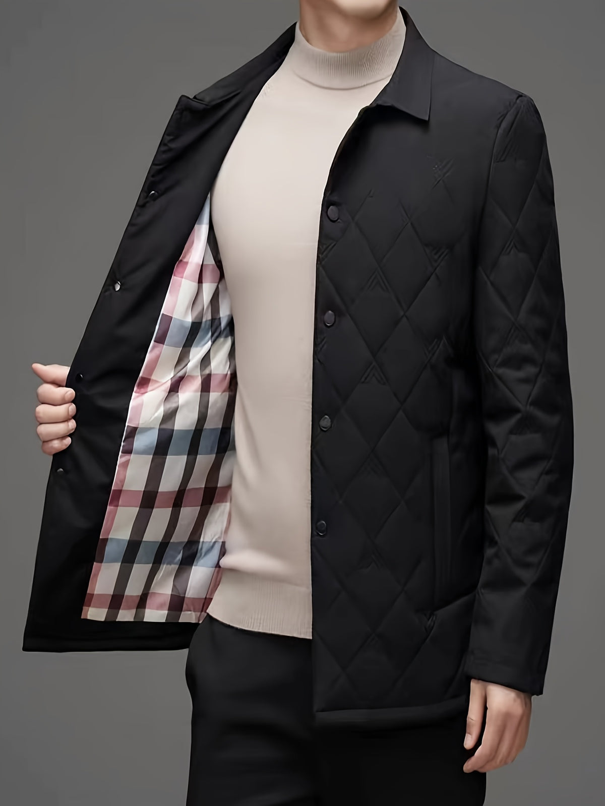 Veste pour homme, à revers, modele 12