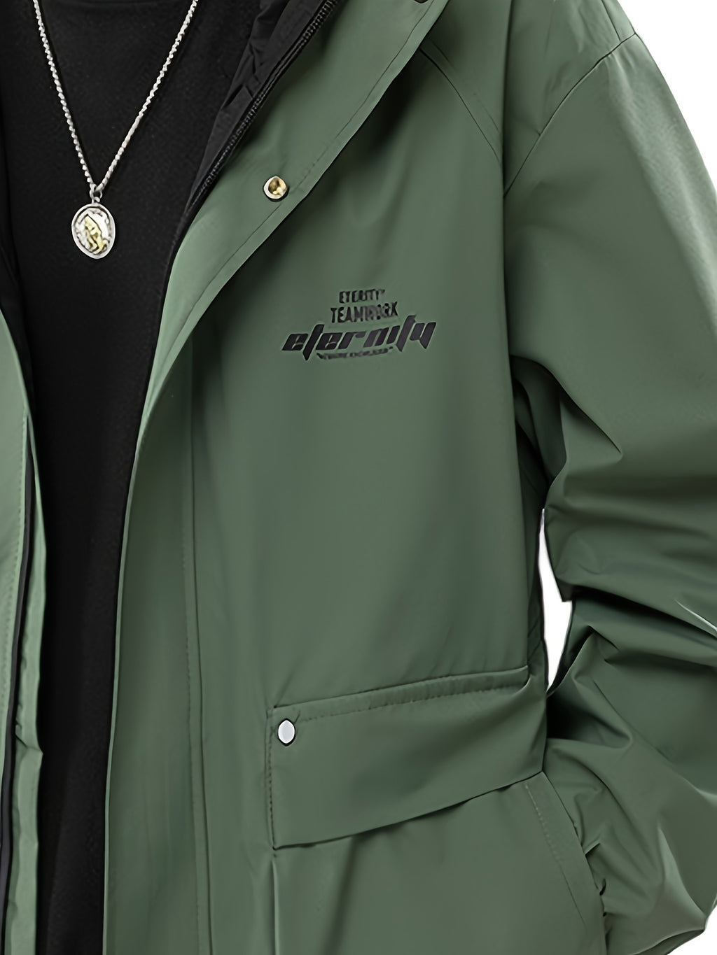 Veste pour homme, grandes tailles, à capuche