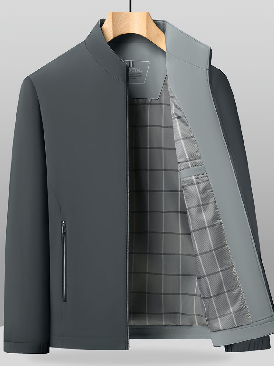 Veste, à col montant, jd1008 xing - 406 noir, photo 6