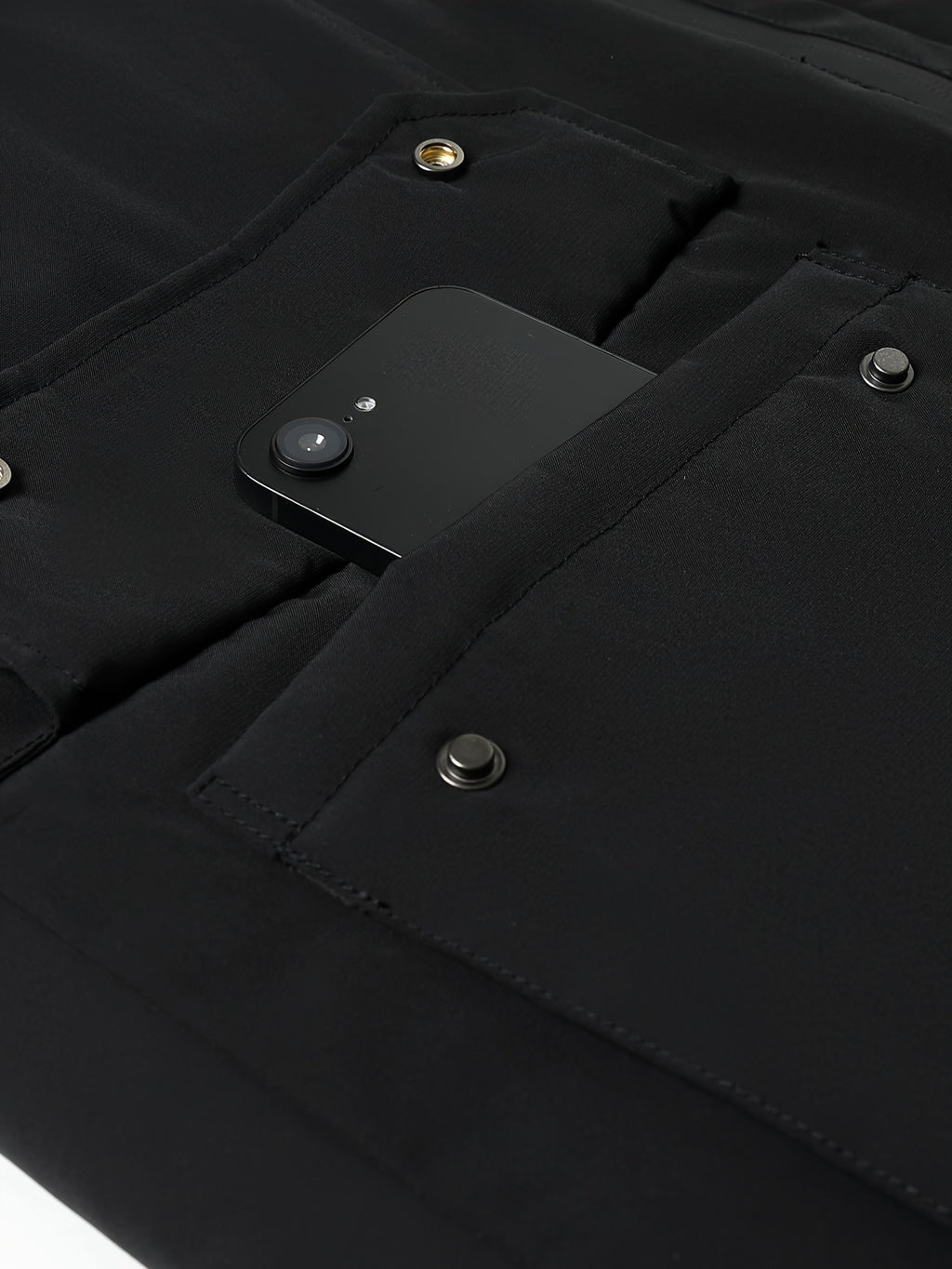 Manteau pour homme, polaire, à capuche, col montant