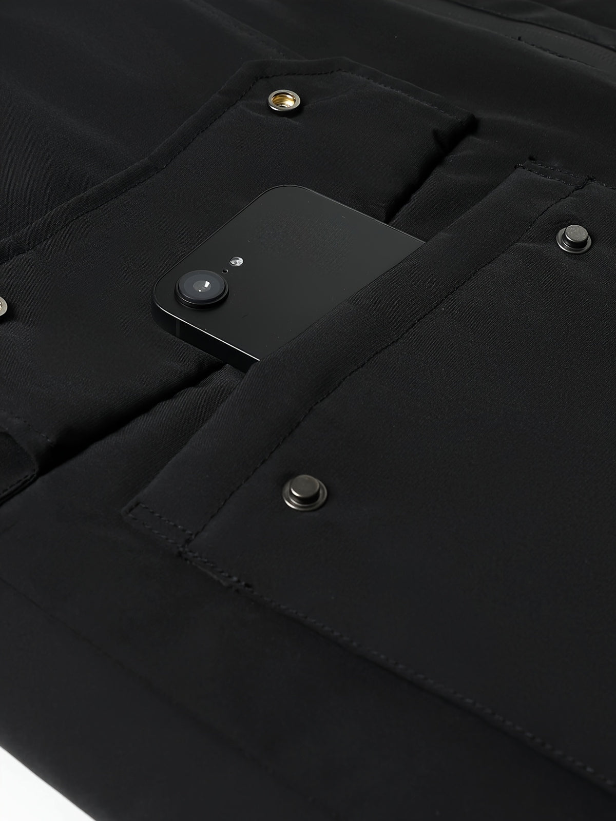 Manteau pour homme, polaire, à capuche, col montant
