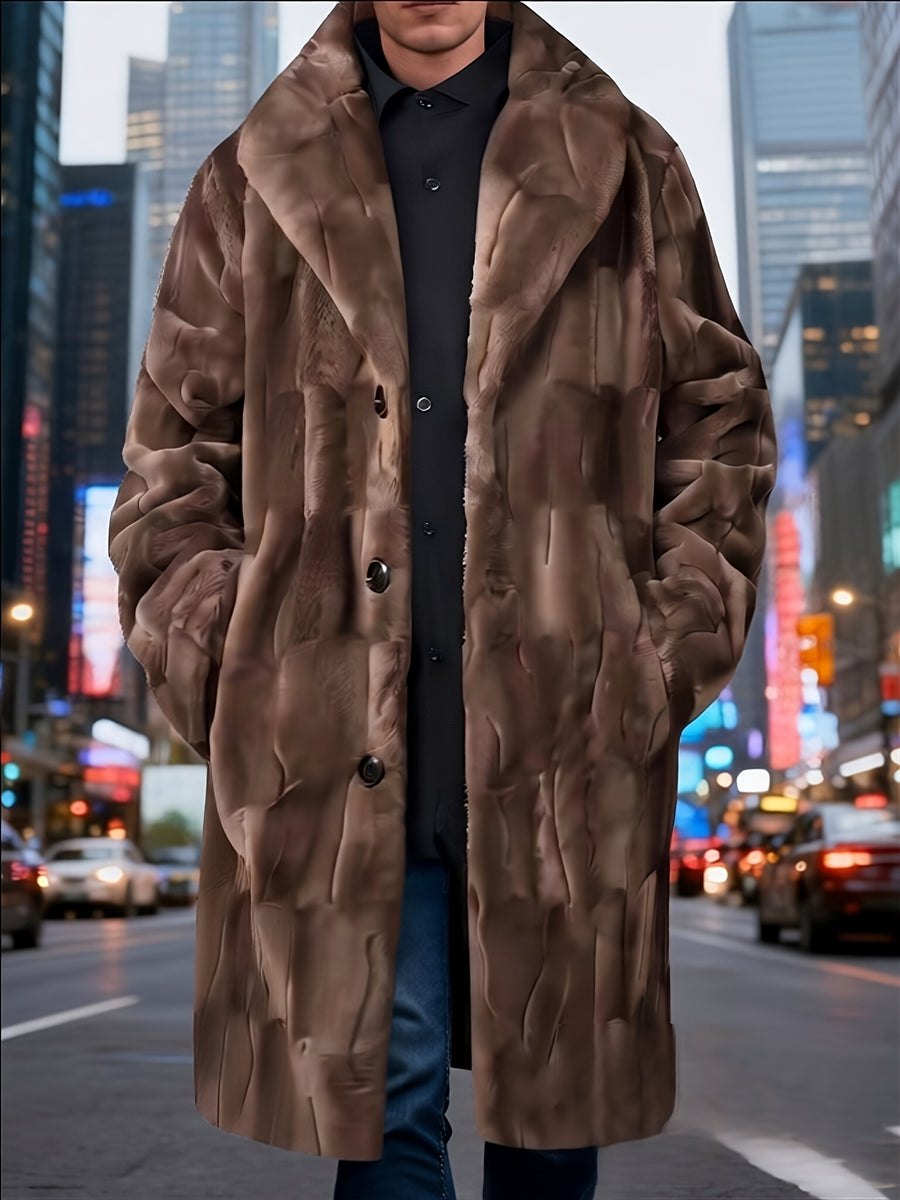 Veste long, polaire, à revers, photo 7