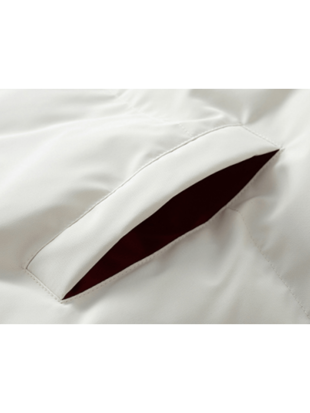 Manteau matelassé pour homme, à col montant, jaune clair
