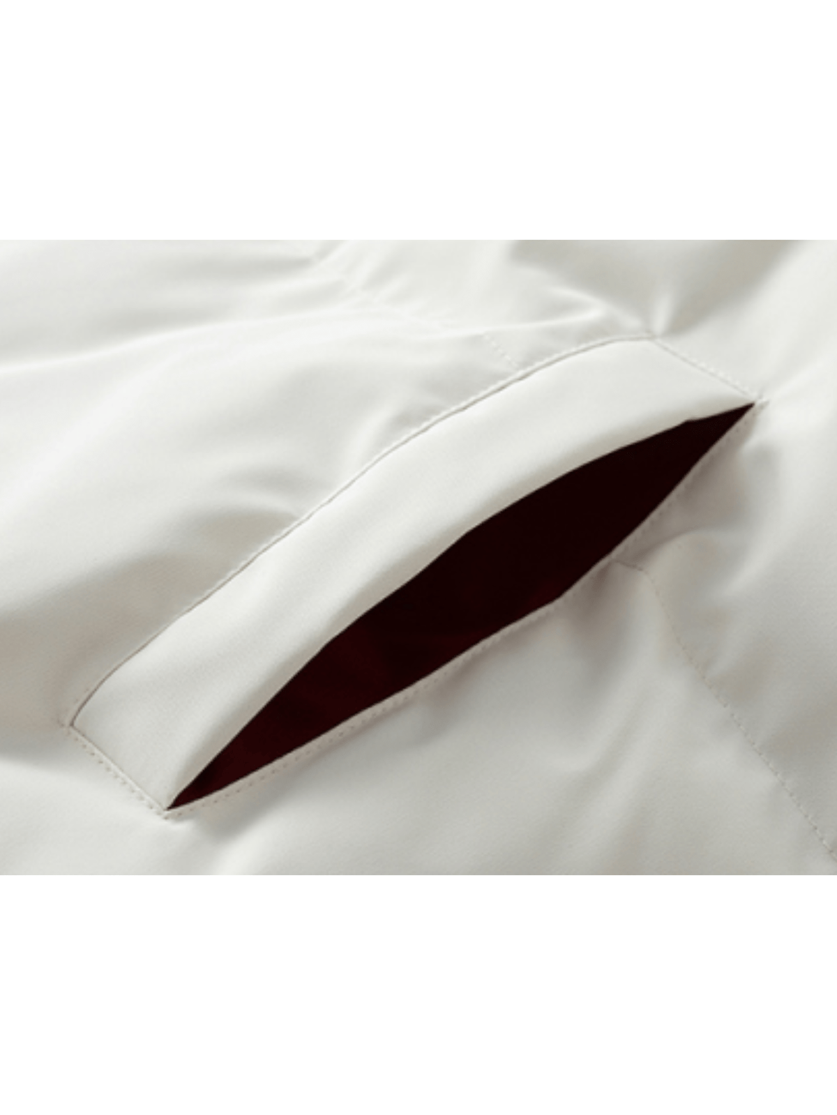 Manteau matelassé pour homme, à col montant, jaune clair