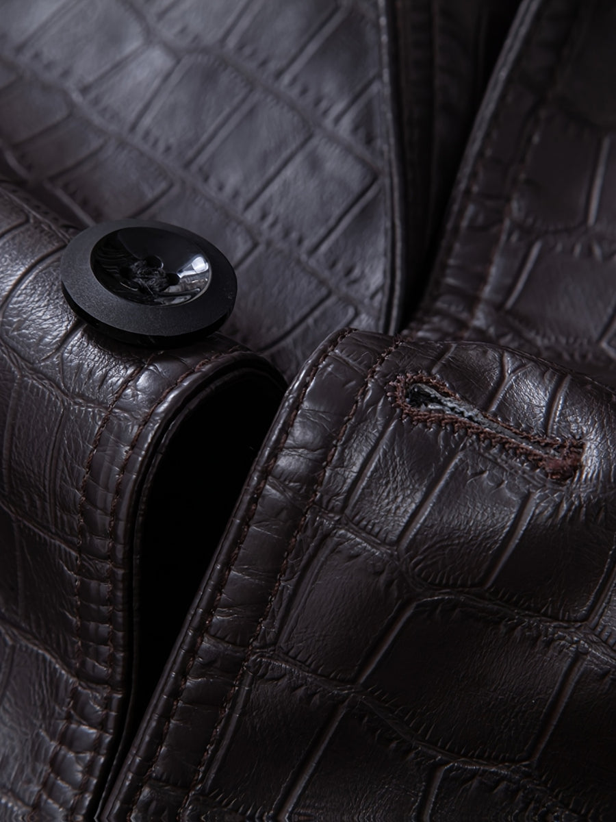Veste long, grandes tailles, à revers, photo 16