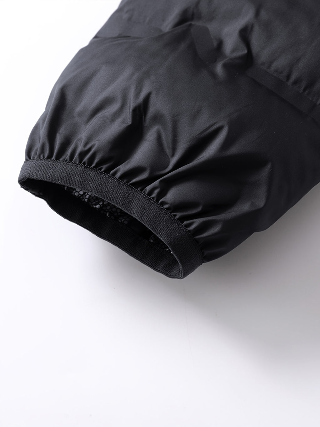 Veste pour homme, à col montant, bleu foncé