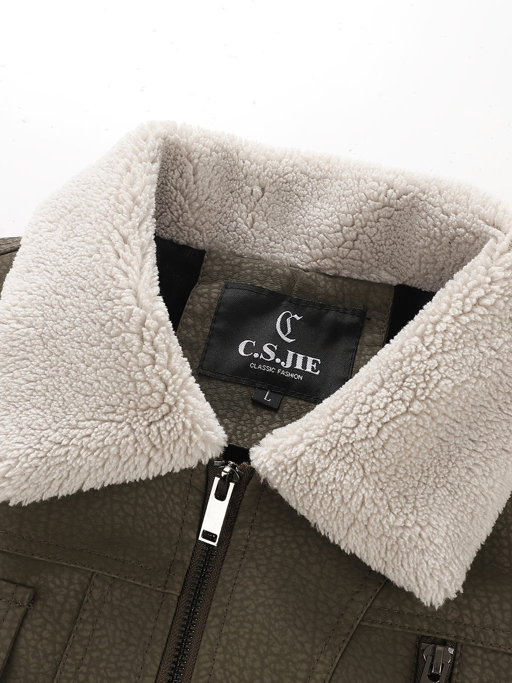 Veste, coupe-vent, à revers, noir, photo 23