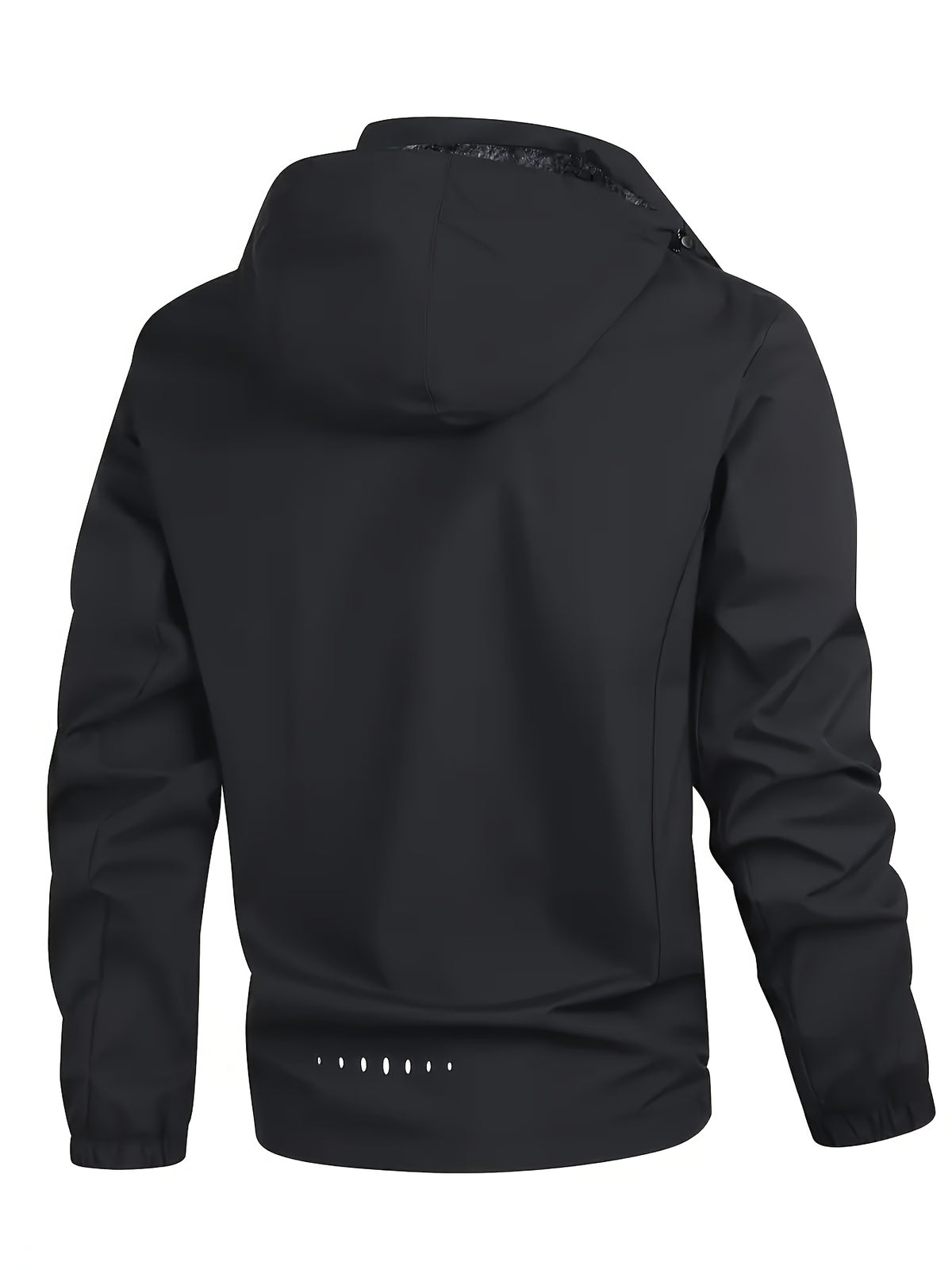 Veste matelassée pour homme, polaire, à capuche, gris foncé