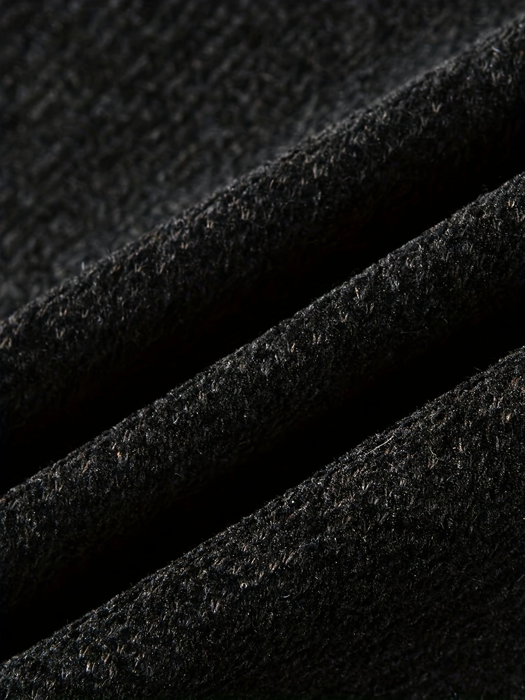 Veste long pour homme, tweed, à revers