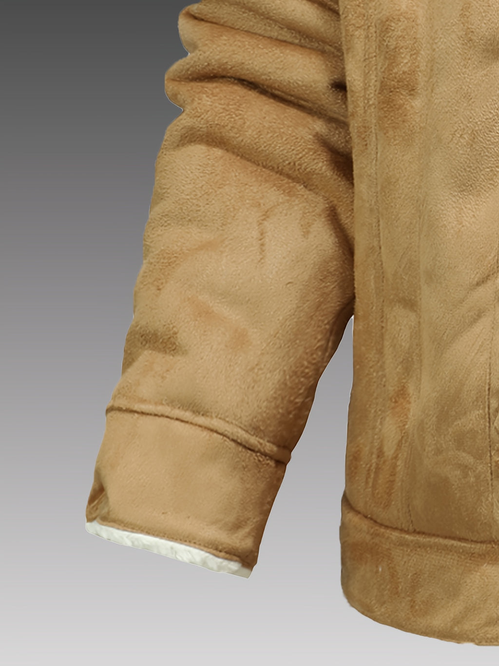 Veste, polaire, à revers, détail du vêtement