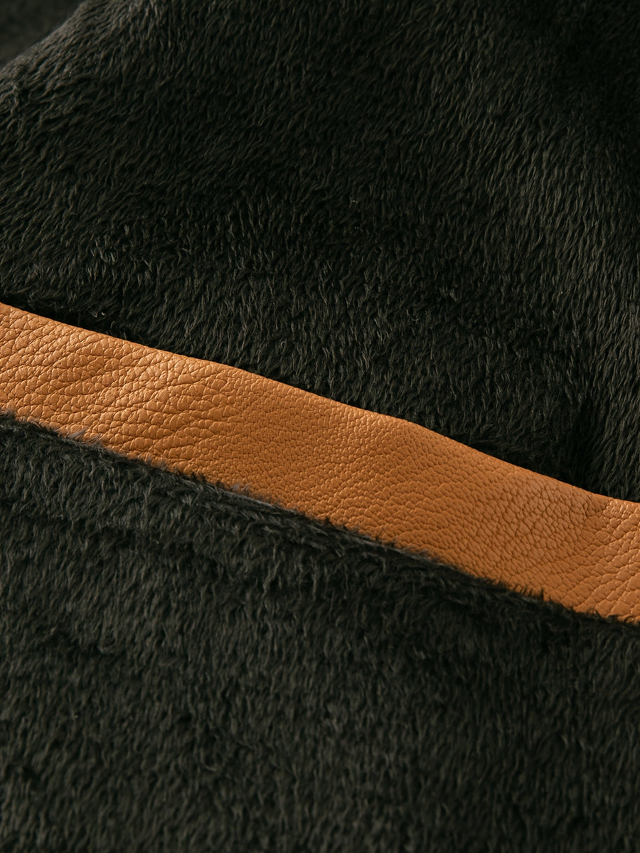Veste, à revers, gingembre, photo 5