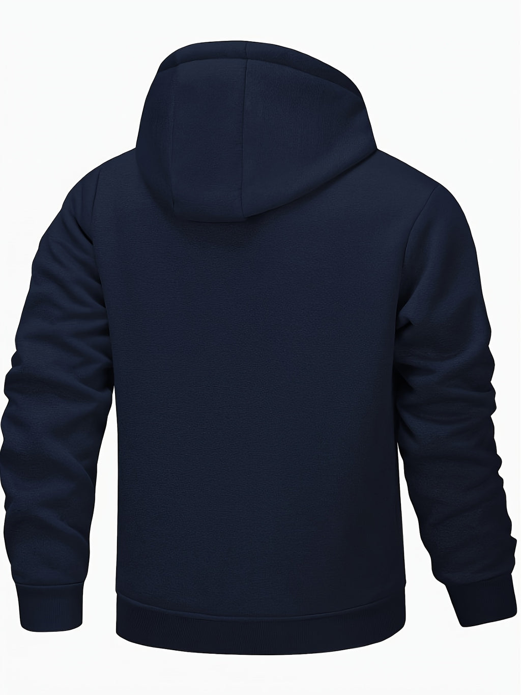 Veste pour homme, polaire, à capuche, 【rouge】