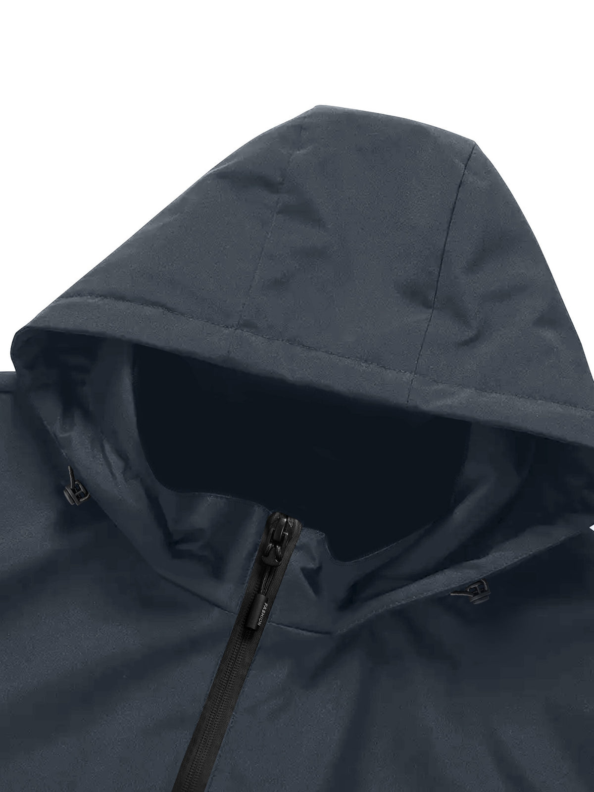Veste pour homme, à capuche, gris profond