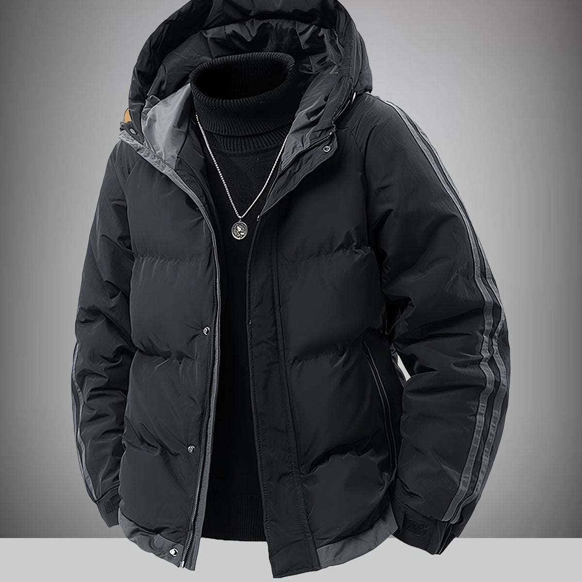 Veste, à capuche, modele 20, coloris noir Image