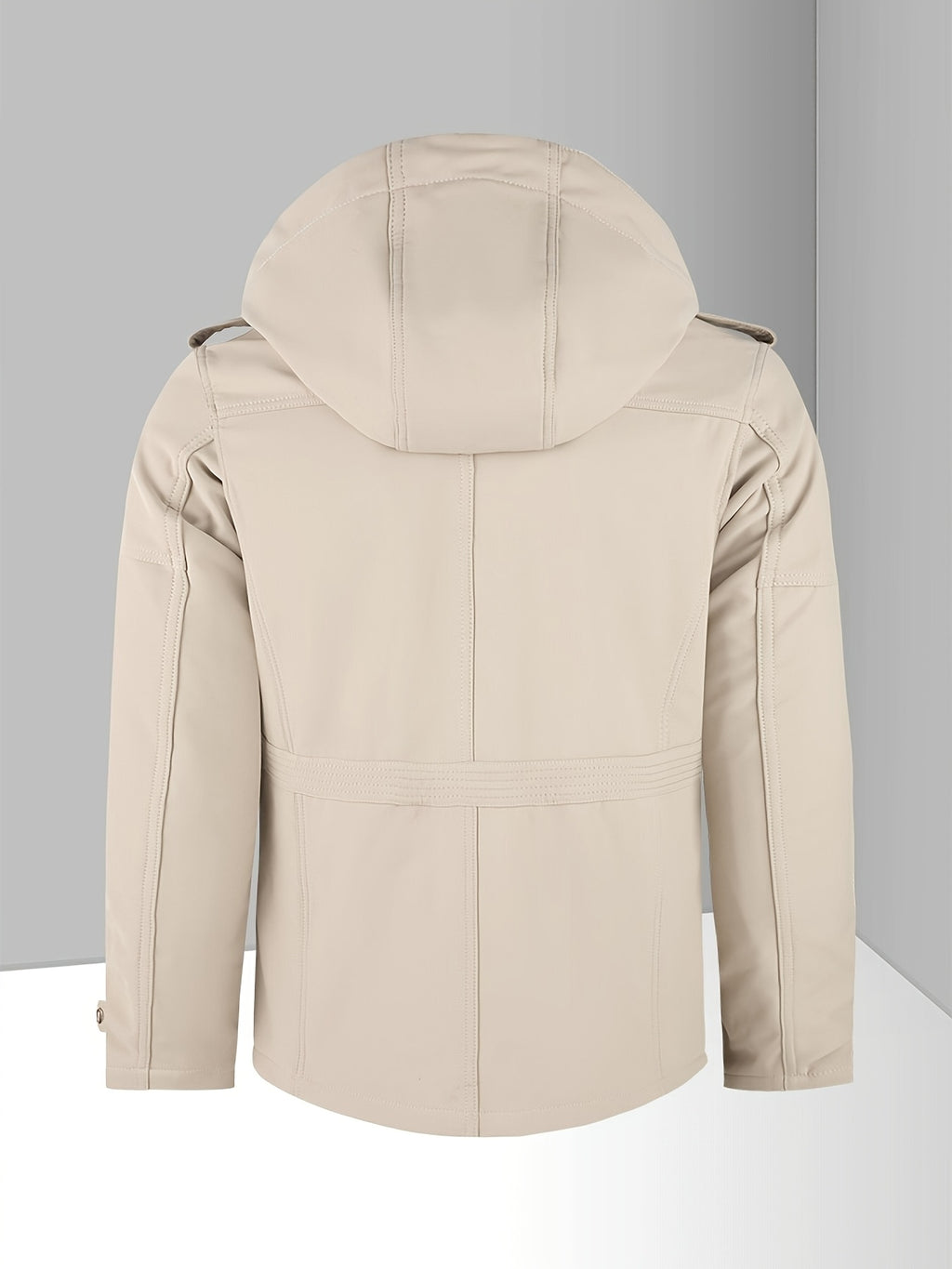 Veste pour homme, coupe-vent, à capuche, fuchsia