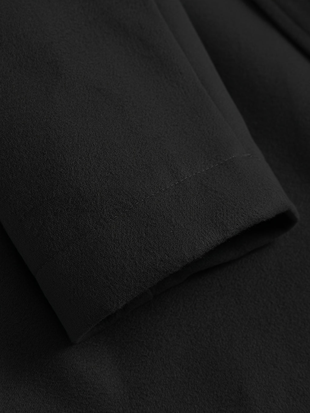 Veste, tweed, à revers, bleu marine, détail du vêtement