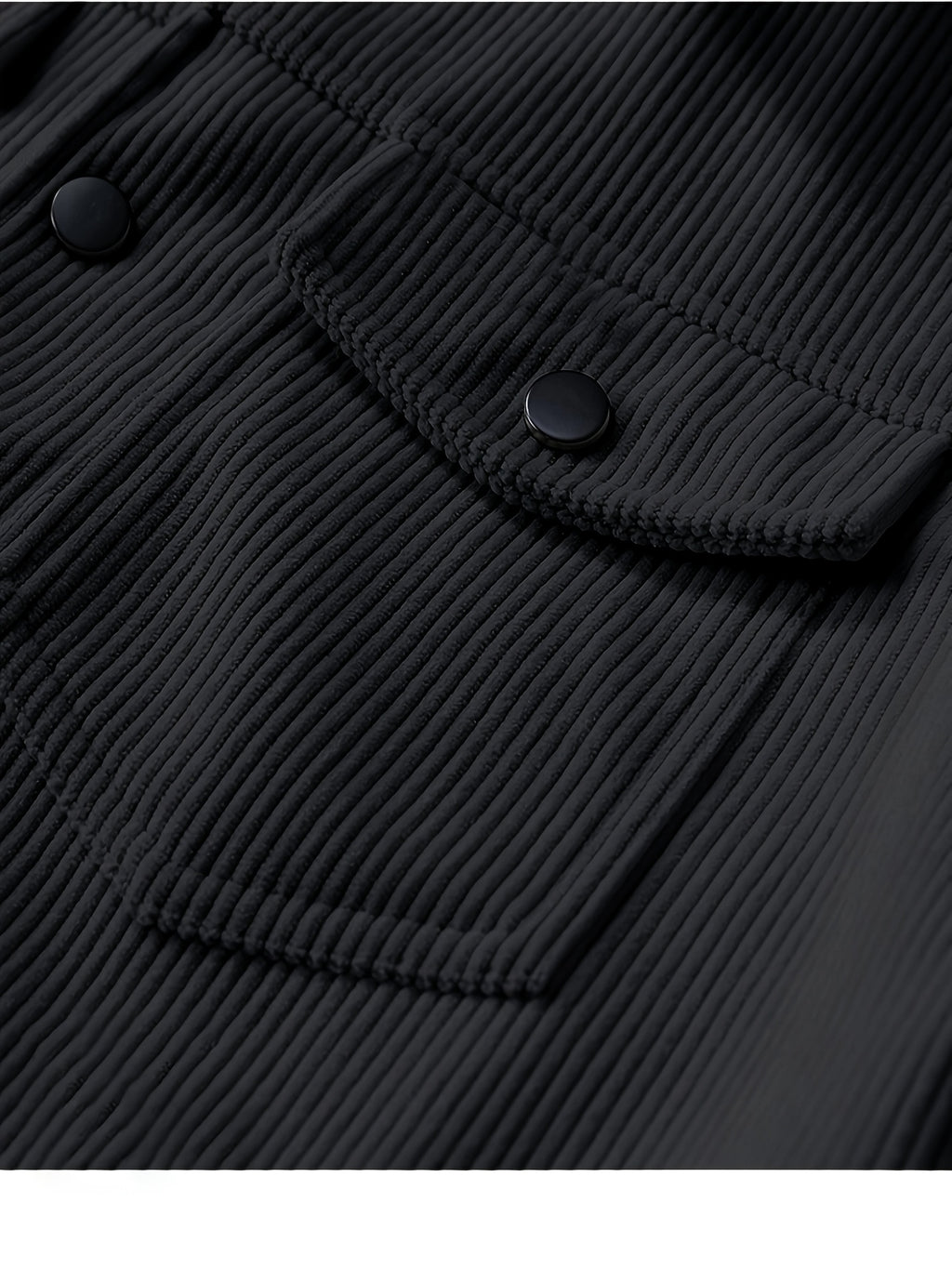 Veste pour homme, velours côtelé, à revers
