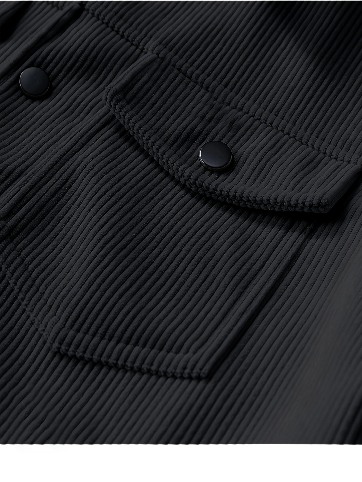 Veste pour homme, velours côtelé, à revers