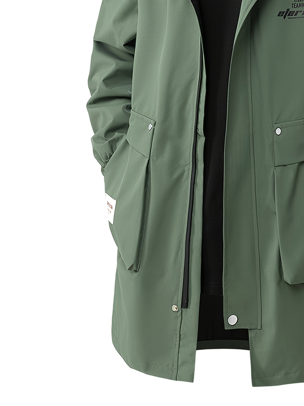 Veste pour homme, grandes tailles, à capuche