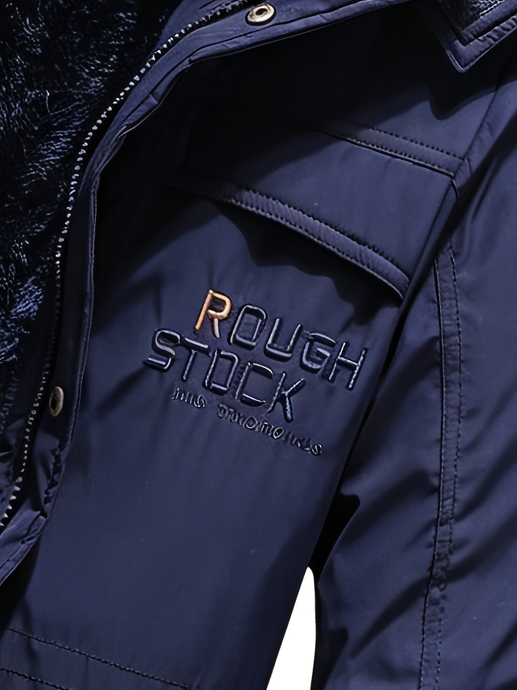 Parka matelassée pour homme, coupe-vent, à capuche