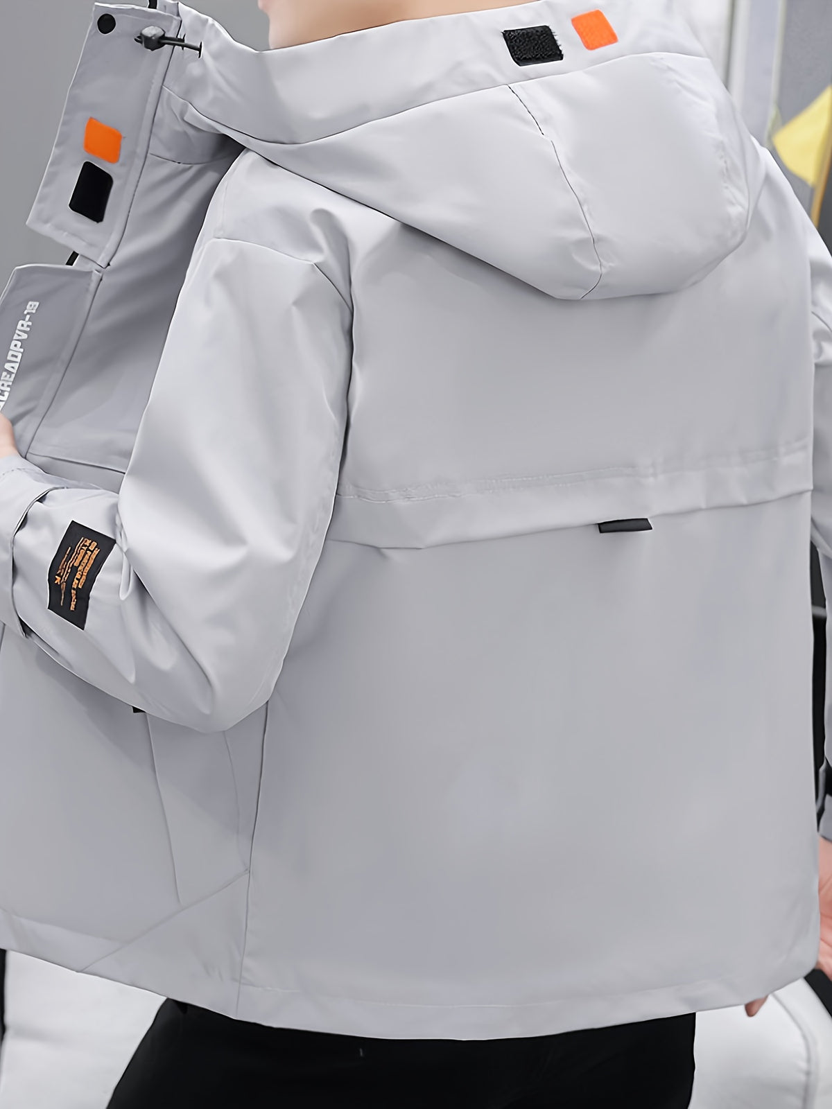 Veste pour homme, à capuche, 1x05 vêtements yijia-r6618 noir