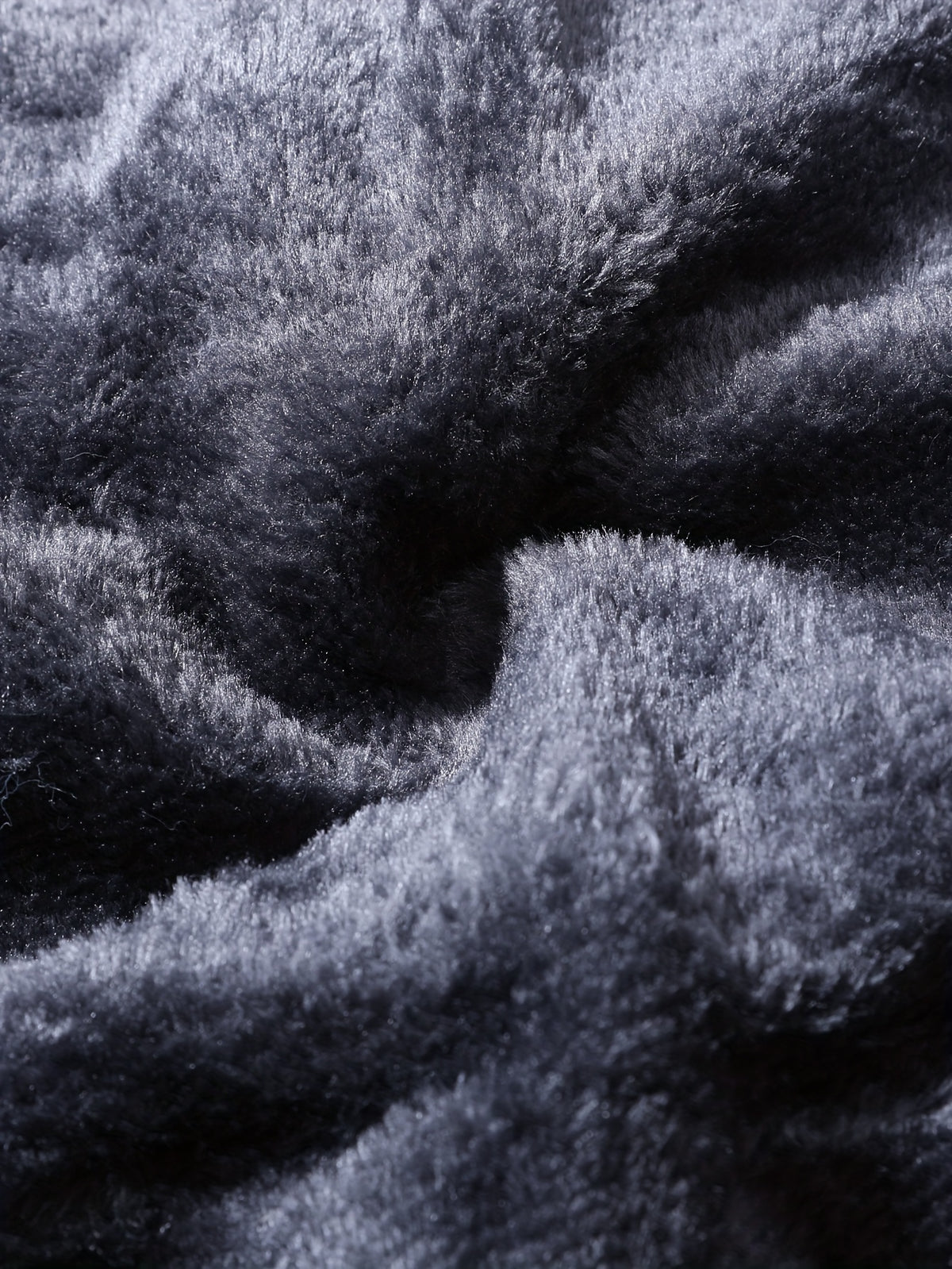 Veste pour homme, polaire, à capuche, col montant