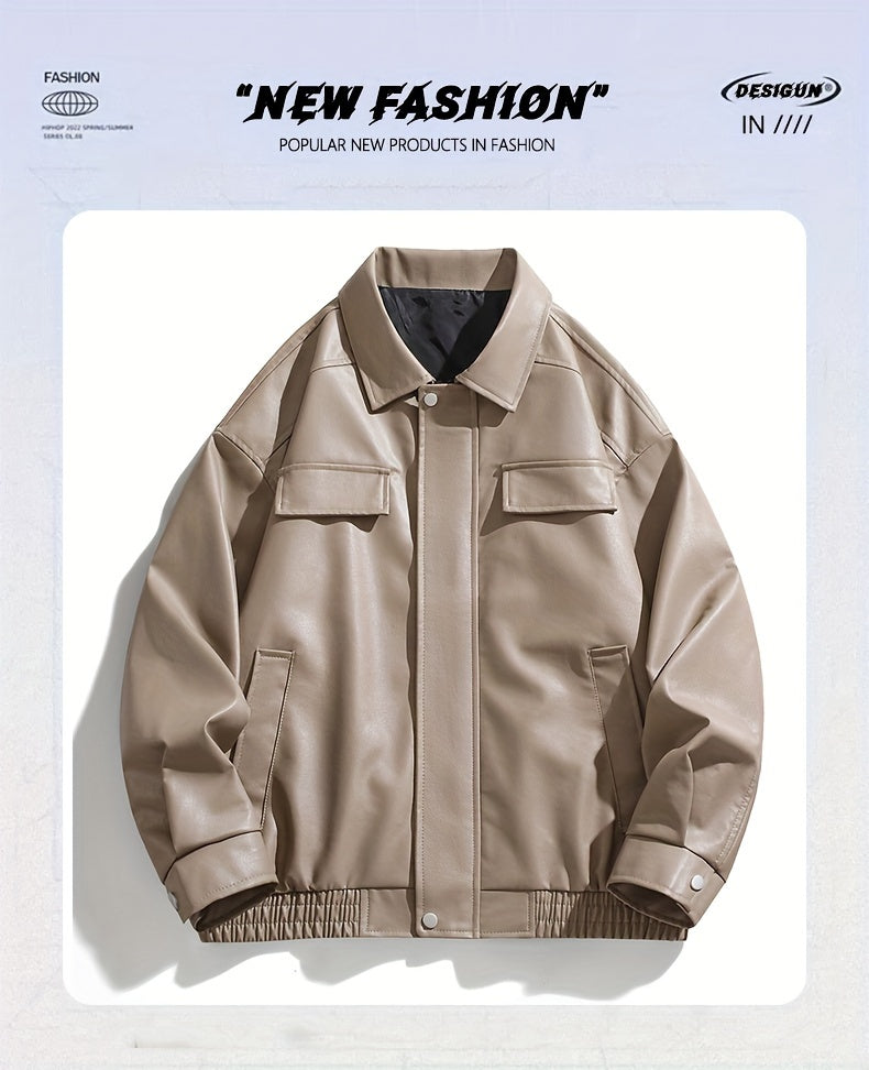 Veste, à revers, kaki