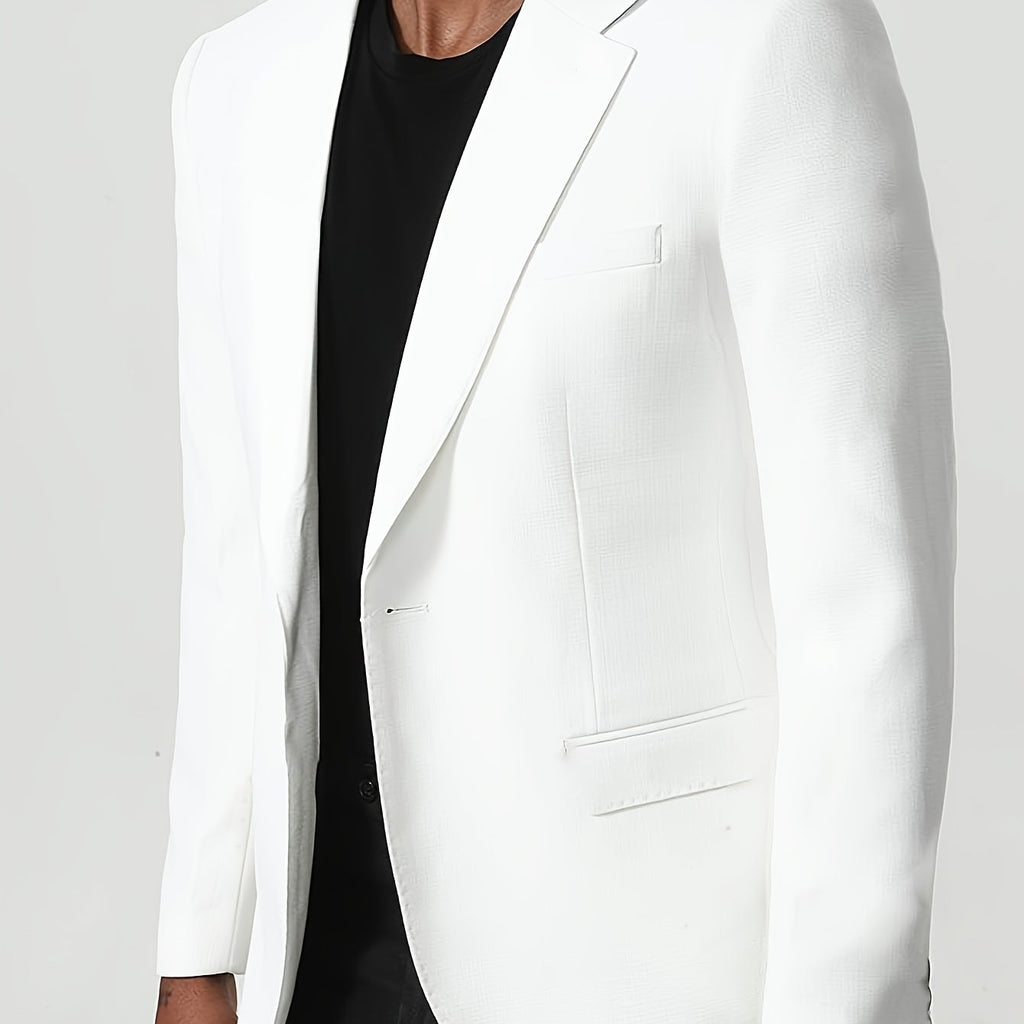 Manteau, à revers, laiteux, coloris laiteux