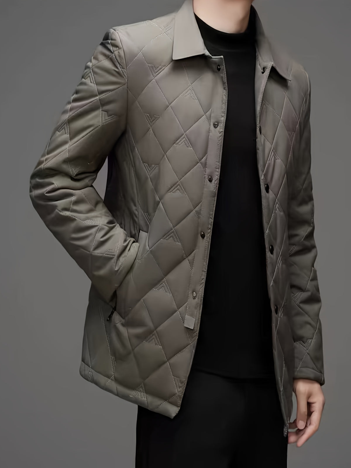 Veste pour homme, à revers, modele 12
