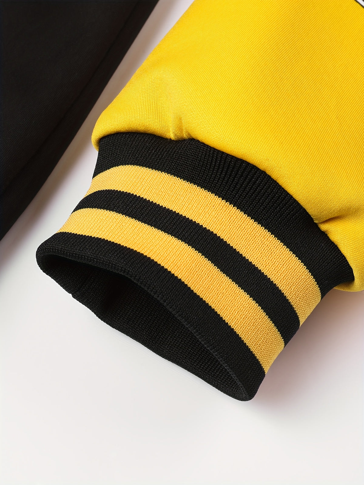 Veste pour homme, polaire, à capuche, grand noir