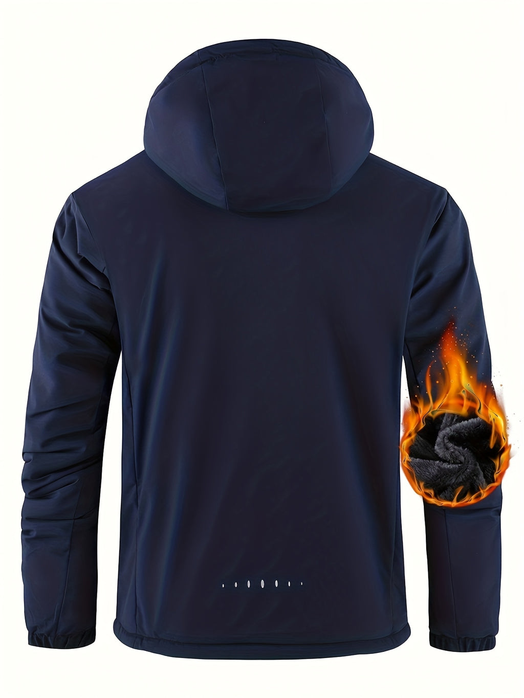 Veste matelassée pour homme, polaire, à capuche, gris foncé