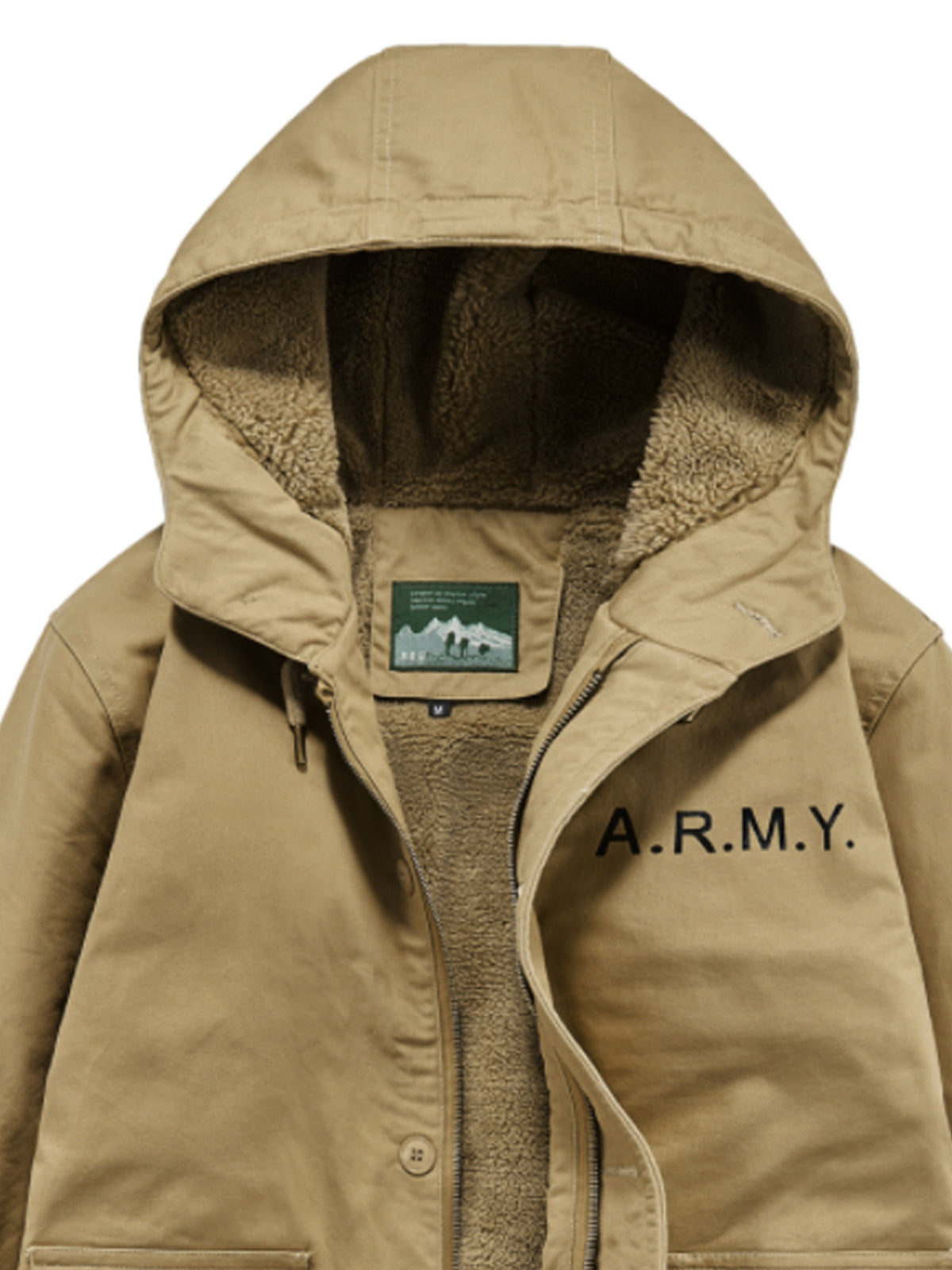Manteau pour homme, à capuche, modele 2