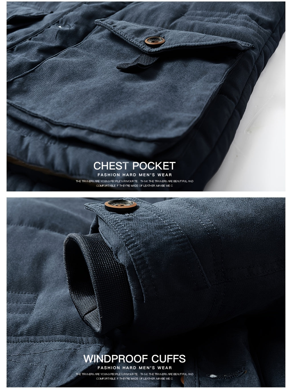 Veste matelassée, à capuche, vert fougère, détail du vêtement