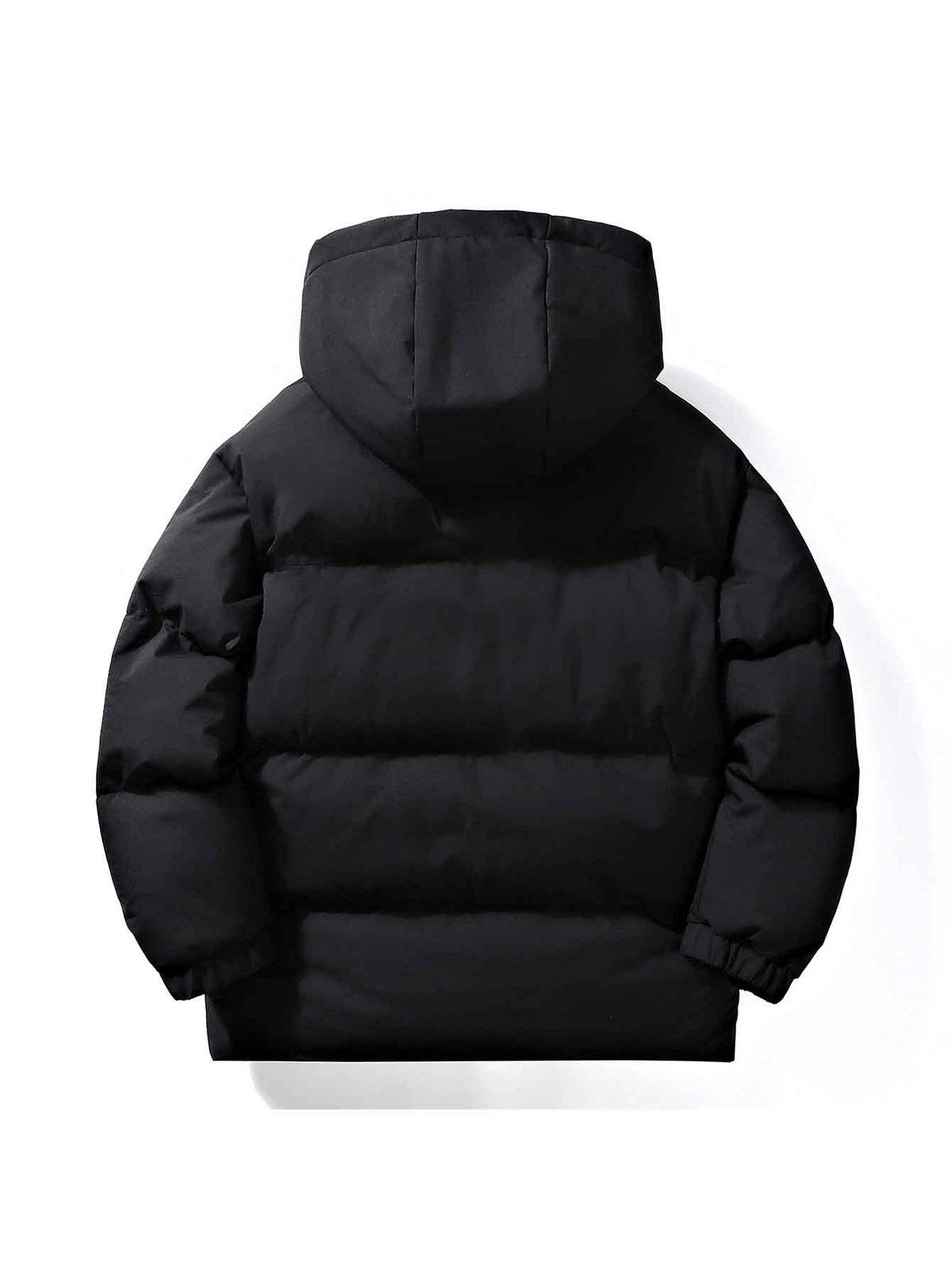 Veste matelassée pour homme, à capuche, abricot