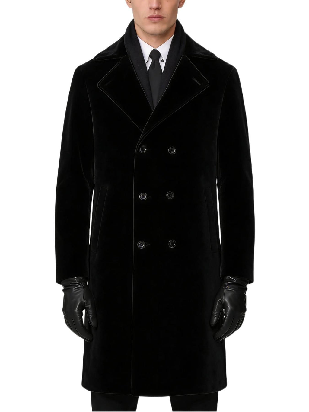 Manteau pour homme, à revers, modele 11