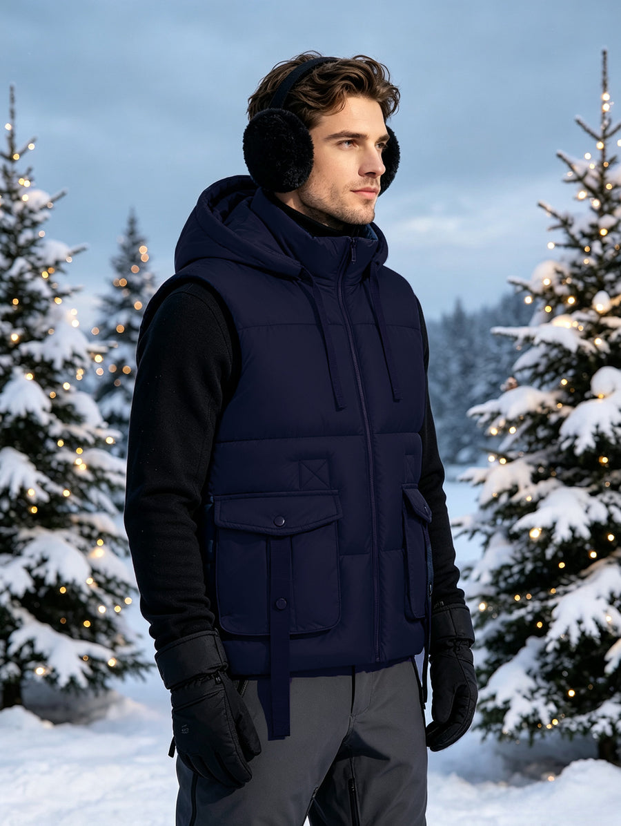 Manteau, capuche amovible, kaki, photo 6