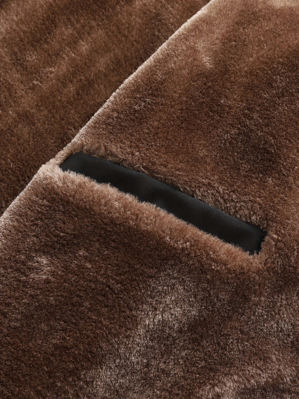 Veste matelassée pour homme, velours, à col montant